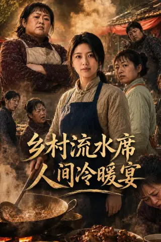 《乡村流水席人间冷暖宴（70集）AI短剧（夸克网盘）》短剧封面