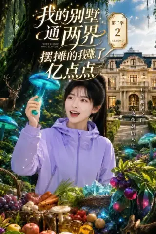 《我的别墅通两界，摆摊的我赚了亿点点第二季（98集）（夸克网盘）》短剧封面