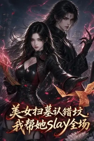 《美女扫墓认错坟，我帮她slay全场（44集）（夸克网盘）》短剧封面