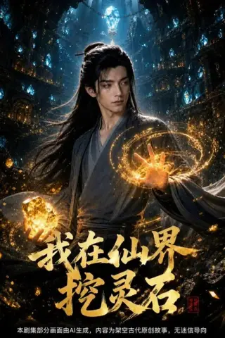 《我在仙界挖灵石（69集）（夸克网盘）》短剧封面