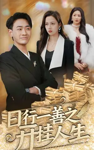 《日行一善之开挂人生（35集）宣以豪&王静（夸克网盘）》短剧封面