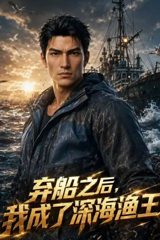 《弃船之后，我成了深海渔王（44集）AI短剧（夸克网盘）》短剧封面