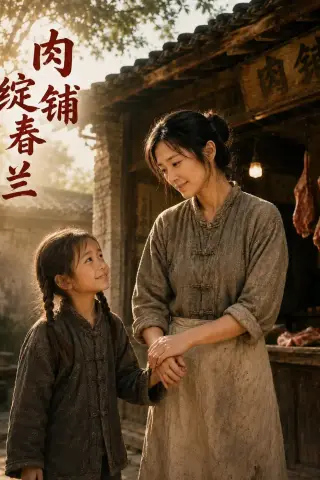 《肉铺绽春兰（42集）AI短剧（夸克网盘）》短剧封面