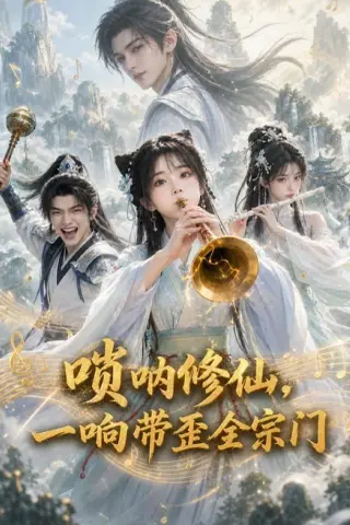 《唢呐修仙，一响带歪全宗门（107集）AI短剧 (2026)》短剧封面