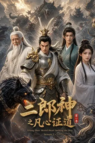 《二郎神之凡心证道（30集）动漫（夸克网盘）》短剧封面