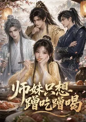 《师妹只想蹭吃蹭喝（60集）（夸克网盘）》短剧封面