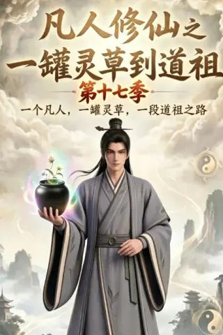 《凡人修仙之一罐灵草到道祖第十七季（299集）（夸克网盘）》短剧封面