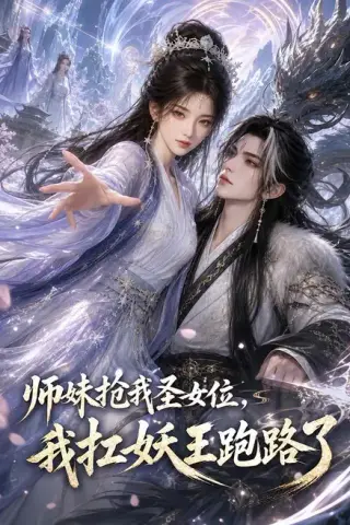 《师妹抢我圣女位，我扛妖王跑路了（45集）（夸克网盘）》短剧封面