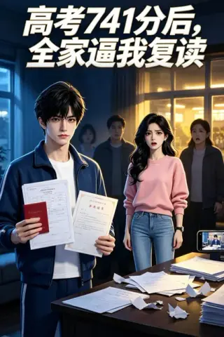 《高考741分后，全家逼我复读（61集）（百度网盘）》短剧封面