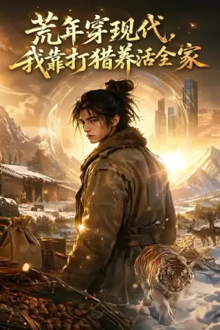 《荒年穿现代，我靠打猎养活全家（61集）（夸克网盘）》短剧封面