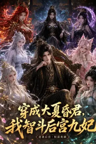 《穿成大夏昏君，我智斗后宫九妃（121集）（夸克网盘）》短剧封面