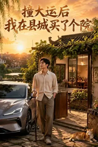 《撞大运后我在县城买了个院（120集）AI短剧（夸克网盘）》短剧封面