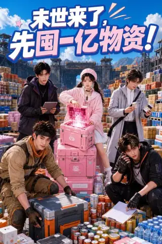 《末世来了，先囤一亿物资！（72集）（夸克网盘）》短剧封面