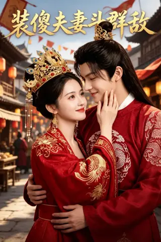 《装傻夫妻斗群敌（40集）AI短剧 (2026)》短剧封面