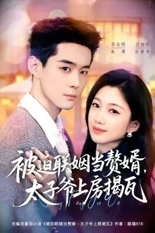 《被迫联姻当赘婿，太子爷上房揭瓦（80集）沈婉婷＆李佳明 (2026)》短剧封面