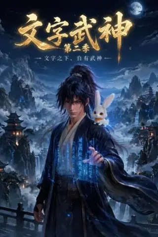 《文字武神第二季（39集）（夸克网盘）》短剧封面