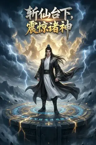 《斩仙台下，震惊诸神！（5集）AI短剧（夸克网盘）》短剧封面