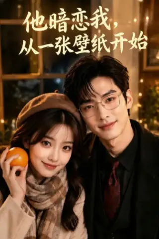 《他暗恋我，从一张壁纸开始（50集）（夸克网盘）》短剧封面