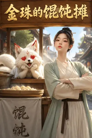 《金珠的馄饨摊（39集）（夸克网盘）》短剧封面