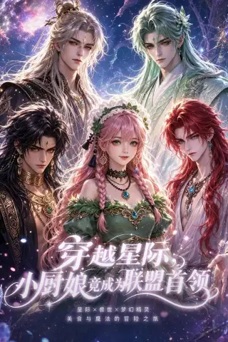 《穿越星际，小厨娘竟成为联盟首领（32集）（夸克网盘）》短剧封面