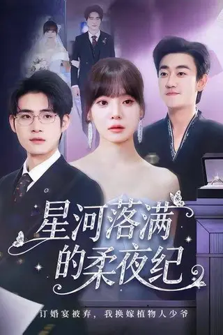 《星河落满的柔夜纪（88集）邹梓豪＆王一晴（百度网盘）》短剧封面