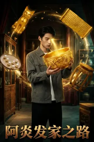 《阿炎发家之路（38集）AI短剧（夸克网盘）》短剧封面