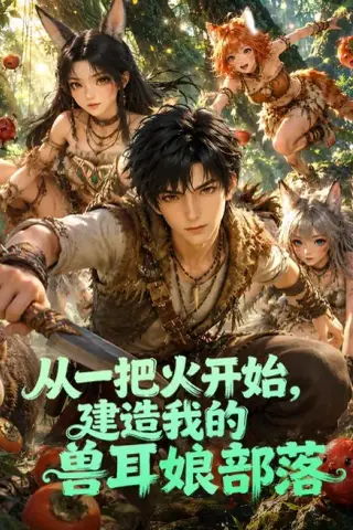 《从一把火开始，建造我的兽耳娘部落（80集）（夸克网盘）》短剧封面