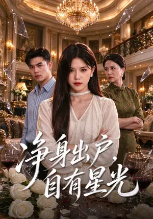 《净身出户，自有星光（50集）周天越（夸克网盘）》短剧封面