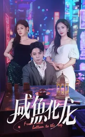 《咸鱼化龙（30集）丁敬一&生宸（夸克网盘）》短剧封面