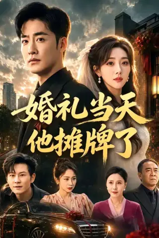 《婚礼当天他摊牌了（65集）李季＆张棠（夸克网盘）》短剧封面