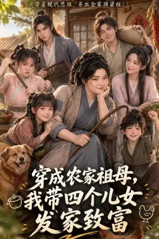 《穿成农家祖母，我带四个儿女发家致富（139集）（夸克网盘）》短剧封面