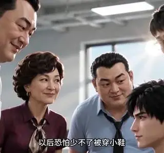 《中奖百万请吃饭，同事造我四十万？（56集）AI短剧（夸克网盘）》短剧封面