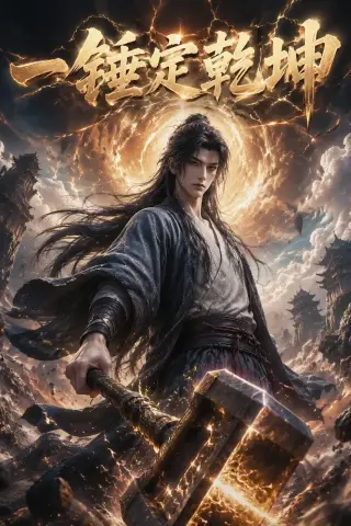 《一锤定乾坤（70集）动漫（夸克网盘）》短剧封面