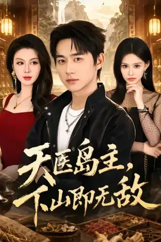 《天医岛主，下山即无敌（64集）陈柄希&唐雪晴（夸克网盘）》短剧封面