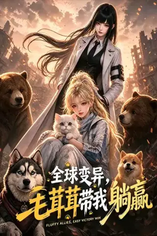 《全球变异，毛茸茸带我躺赢（74集）（夸克网盘）》短剧封面