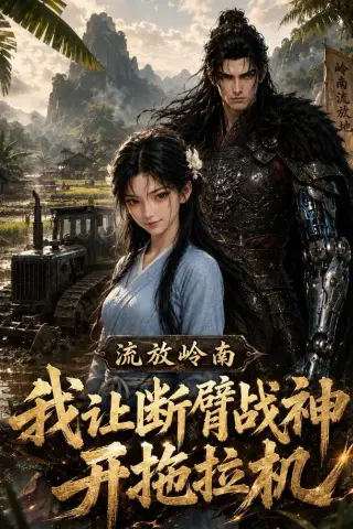 《流放岭南，我让断臂战神开拖拉机（42集）（夸克网盘）》短剧封面
