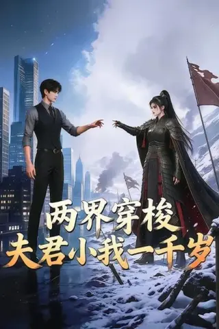 《两界穿梭：夫君小我一千岁（77集）（夸克网盘）》短剧封面