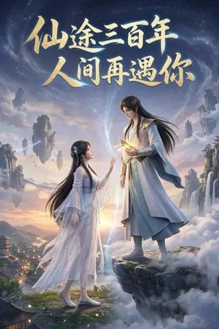 《仙途三百年人间再遇你（34集）（百度网盘）》短剧封面