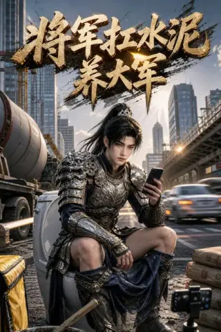 《将军扛水泥养大军（55集）AI短剧 (2026)》短剧封面