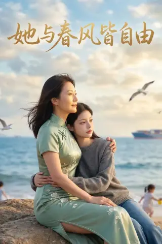 《她与春风皆自由（36集）AI短剧（夸克网盘）》短剧封面