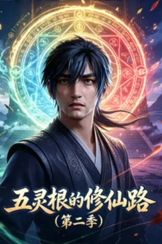 《五灵根的修仙路（第二季）（58集）（夸克网盘）》短剧封面