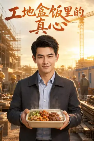 《工地盒饭里的真心（64集）AI短剧（夸克网盘）》短剧封面