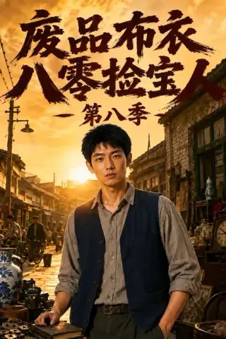 《废品布衣八零捡宝人第八季（115集）（夸克网盘）》短剧封面