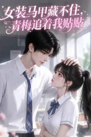 《女装马甲藏不住，青梅追着我贴贴（48集）（夸克网盘）》短剧封面