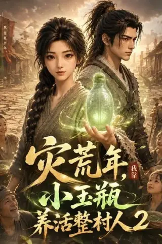 《灾荒年，我靠小玉瓶养活整村人2（136集）（夸克网盘）》短剧封面