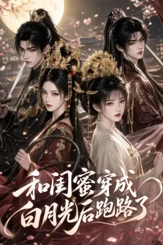 《和闺蜜穿成白月光后跑路了（68集）（夸克网盘）》短剧封面