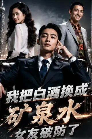 《我把白酒换成矿泉水，女友破防了（64集）AI短剧（夸克网盘）》短剧封面