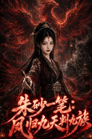 《朱砂一笔：凤归九天判九族（47集）AI短剧（夸克网盘）》短剧封面