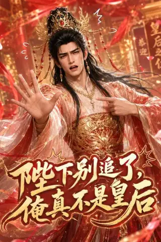 《陛下别追了，俺真不是皇后（50集）（夸克网盘）》短剧封面