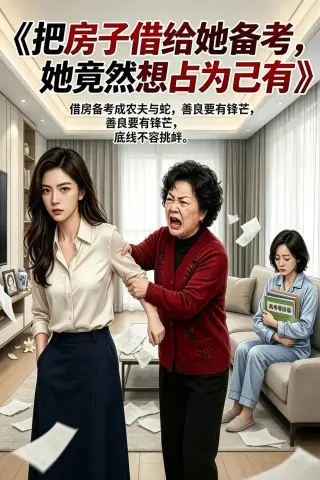 《把房子借给她备考，她竟然想占为己有（30集）AI短剧（夸克网盘）》短剧封面